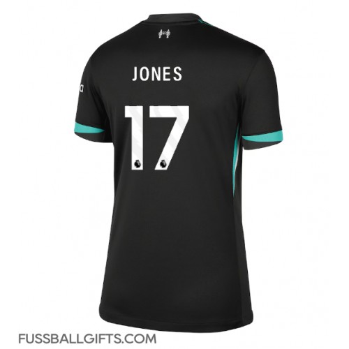 Liverpool Curtis Jones #17 Fußballbekleidung Auswärtstrikot Damen 2024-25 Kurzarm